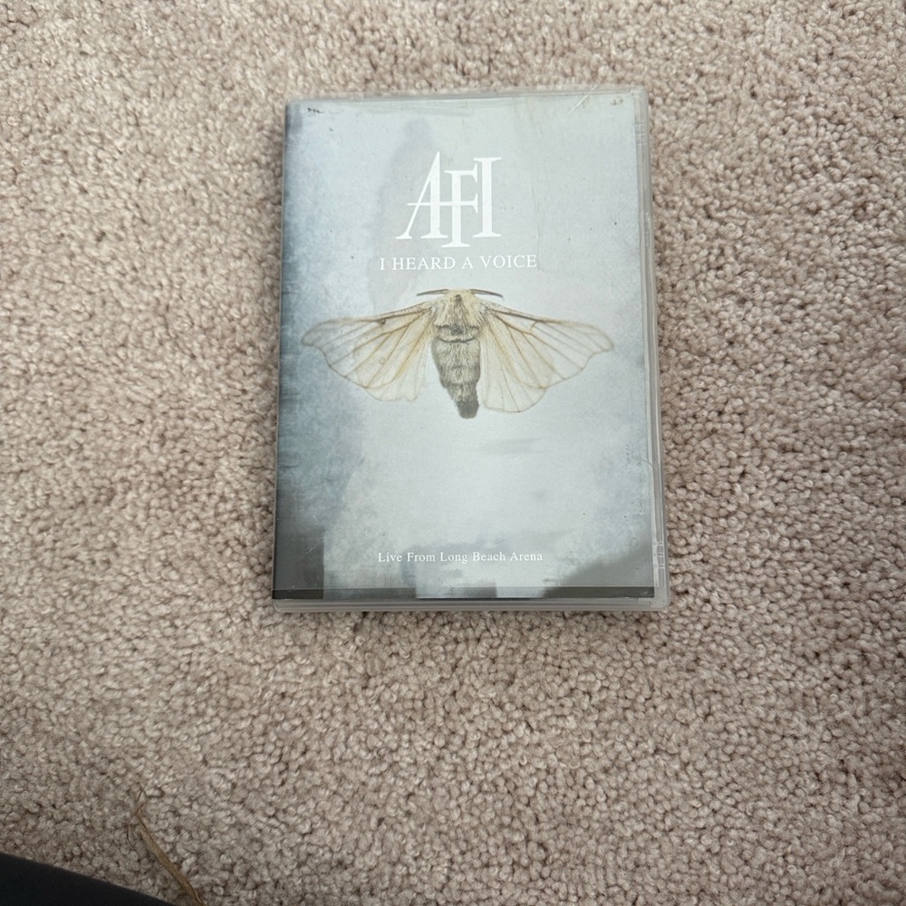 AFI DVD - Í Heard a Voice. Live from Long Beach